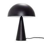 Hübsch pöytälamppu Mush, musta ,metallia,tilaustuote