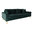 HOUSE NORDIC sohva Lido 3-istuttava,vihreä,tilaustuote